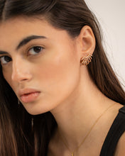 Load image into Gallery viewer, 18K Rose Gold Diamond Ear-Hugging Armor