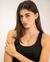 Load image into Gallery viewer, 18K Rose Gold Soft Curve Necklace