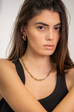 Load image into Gallery viewer, 18K Yellow Gold Heart-Shaped Earrings