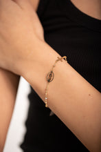 Load image into Gallery viewer, 18K Tricolor Gold Rosary-Inspired Bracelet