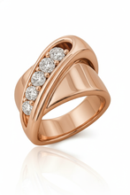 Load image into Gallery viewer, 18K Rose or Yellow Gold Arcana Ring
