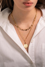 Load image into Gallery viewer, 18K Yellow Gold Double-Faced Coin Pendant
