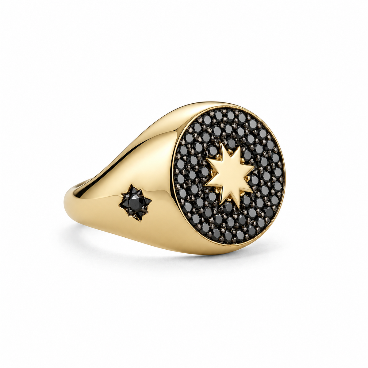 The Black Diamond Stardust Ring