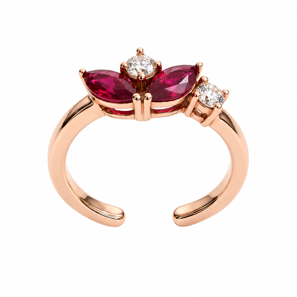 The Ruby Diamond Ring